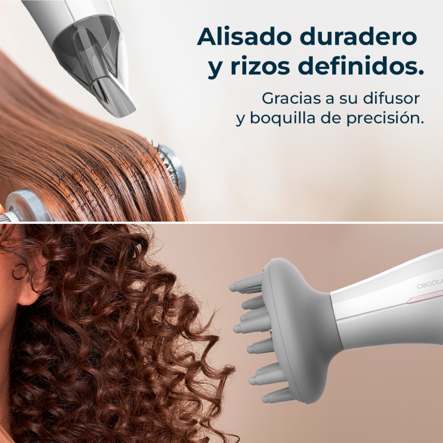 additioanl image for  Cecotec Travel Hair Dryer White 2000W 